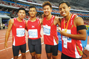 4 x 100m Relay Silver 