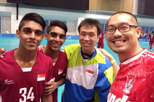 ACJC Floorball team members