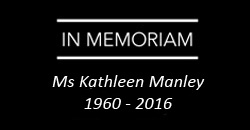 In Memoriam - Ms Kathleen Manley