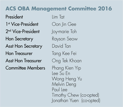 ACS OBA Management Committee 2016