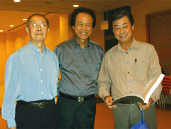 Mr Tan Boon Chiang, Mr Edwin Choo & Mr Lee Liat Cheng