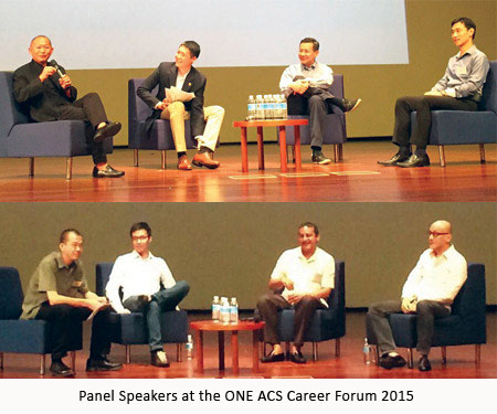 Panel Speakers at the ONE ACS Career Forum 2015