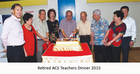 Retired Teachers Dinner 2015