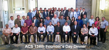 ACS 134th Founder's Day Dinner