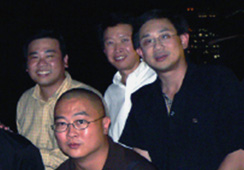 from left: Andrew Lim, Tan Eng Joo, Terence Teo, Bernard On
