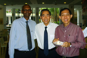 Chandra Mohan, Mervyn Lim & Peter Tan