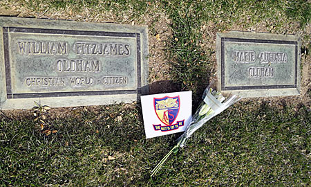 Bishop Oldham's Grave