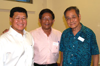 From left to right: Cheo Chai Hong, Victor Chia (Past President of the ACS OBA) & Mr. Wee Kim Cheng (former Principal)
