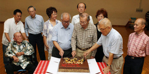 Cake presented by the Class of 1960