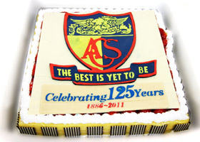 Cake donated by the Class of 60